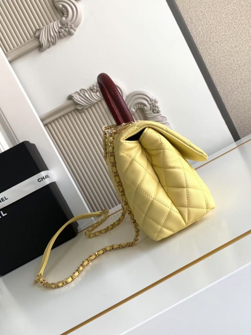 Ch**el top handle bags